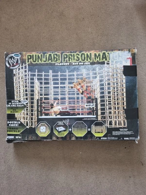 £42 • Buy WWE - Punjabi Prison Play Set JAKKS 2008 - Ring NOT Included.