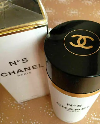 CHANEL No5 Talc Body Powder 150g Superb Discontinued New But Badly Creased Box  • £176.14