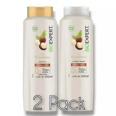 BioExpert Shampoo & Conditioner Macadamia 650 Ml Each 2 Pack  • $26.98