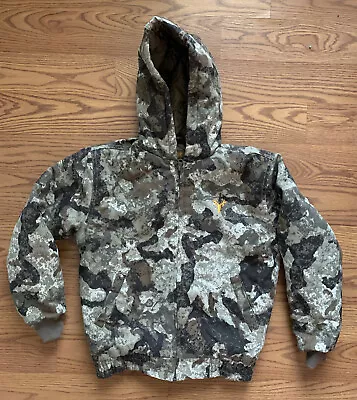 Hot Shot Youth Insulated Twill Veil Camo Hunting Jacket Boys Kids • $49.99