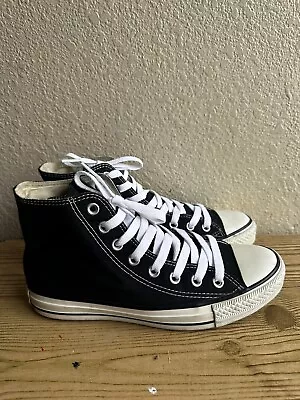 Converse Chuck Taylor All Star Black Low-Top Canvass Sneaker Mens 6.5 Women 8.5 • $13.99