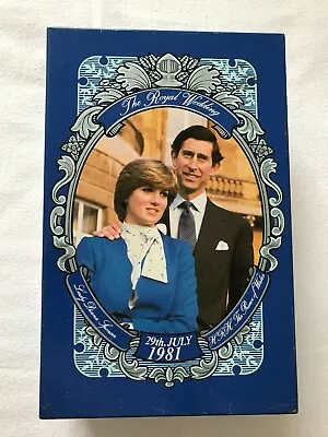 Vintage Collectable The Royal Wedding Tin Prince Charles Lady Diana 1981 • £6