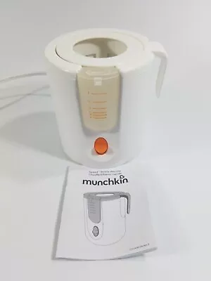 Munchkin High Speed Bottle Warmer Model MK0062 Barely Used W/ Manuel Baby Bottle • $6.99