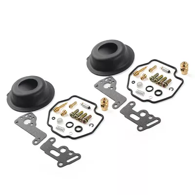 Carburetor Repair Rebuild Kit Diaphragm Fit Yamaha XV535 XV500 Virago XV 500 535 • $17.66