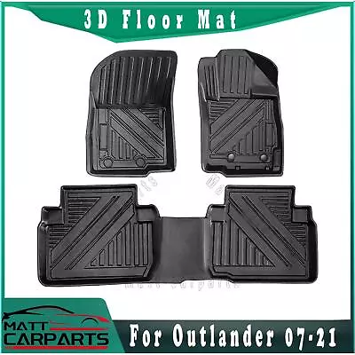 Car Floor Mats For Mitsubishi Outlander ZG ZH ZJ ZK ZL MY 2007-2021 • $109.99