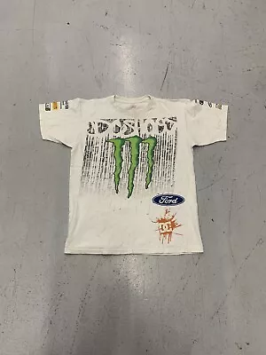 Ken Block DC Shoes Shirt MEDIUM Monster Energy Rally Car Racing Drift #43 • $49.99