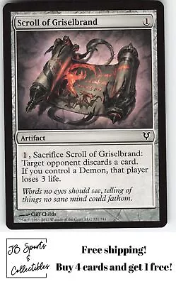 Scroll Of Griselbrand Avacyn Restored 221 MTG • $1.49