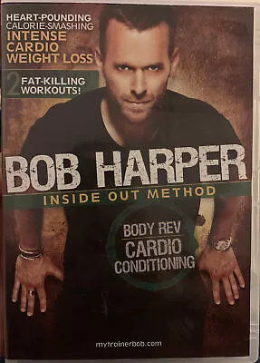 £8.95 • Buy EXERCISE DVD - Bob Harper Inside Out Method - BODY REV CARDIO CONDITIONING