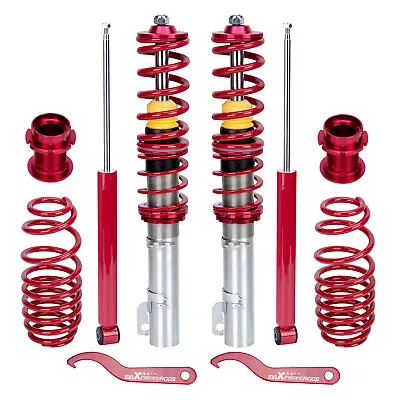 Coilovers Shocks Struts Suspension Kit FOR VW GOLF/GTI/JETTA MK4 1999-2005 • $198.38