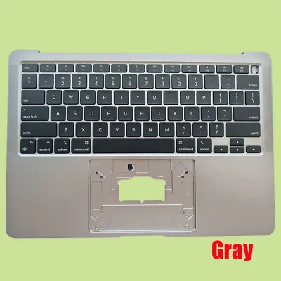 For MacBook Air 13  M1 A2337 2020 Plamrest Space Top Case Keyboard Gray US • $154.99