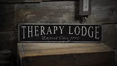 $189 • Buy Custom Lodge Or Cabin Sign - Rustic Hand Made Vintage Wooden Sign