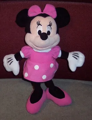 Just Play Disney Minnie Mouse 11  Plush Stuffed Animal Toy GUC • $14.99