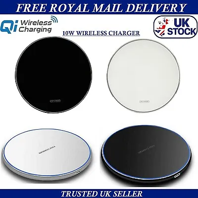 Fast 10W Qi Wireless Charger Charging Pad For Oppo FInd X5 / Find X5 Pro 2022 • £5.95