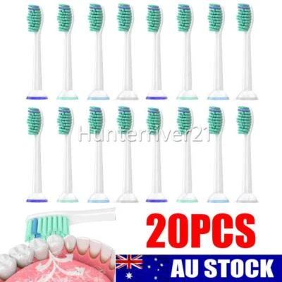 $17.61 • Buy 20PCS Electric Toothbrush Heads Replacement For Philips Sonicare HX6014
