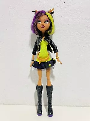 Monster High New Scaremester Clawdeen Wolf Doll • $29.99