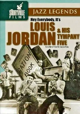 £17.99 • Buy Hey Everybody It's Louis Jordan And His Tympany Five - Jazz Legends - DVD
