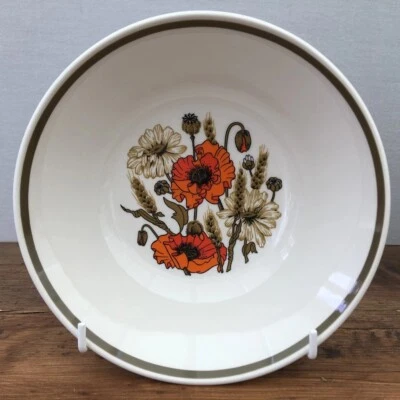 £2.99 • Buy Vintage J & G Meakin 'Poppy' Cereal  Soup Bowl
