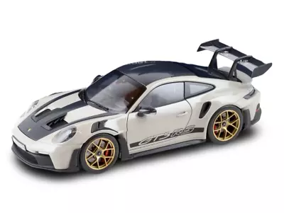 NOREV 1/18 Porsche 911 (992) GT3 RS Weissach Package 2022 Chalk Grey Limited 504 • $289.99