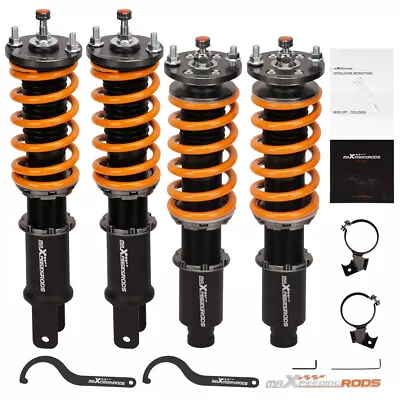 24 Way Adj. Damper Coilovers For Honda Civic 92-95 EG EJ Lowering Kit Shocks • $399