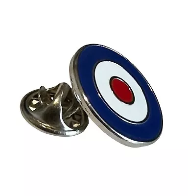 RAF Royal Air Force Roundel Military Enamel Lapel Pin Badge • £6.99