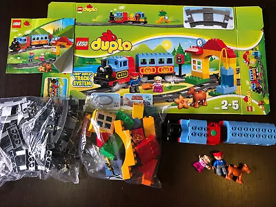 $160 • Buy Lego Duplo 10507 My First Train Set Complete Motorized Locomotive - No Sound