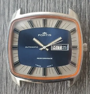 Vintage Men's Fortis Performance Automatic Watch ETA 2789 • $195