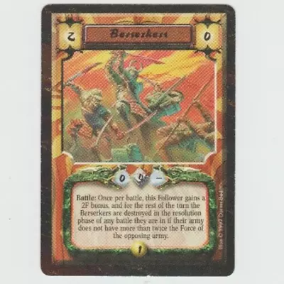 Legend Of The Five Rings (L5R) CCG Berserkers 1997 TIme Of The Void • $0.99