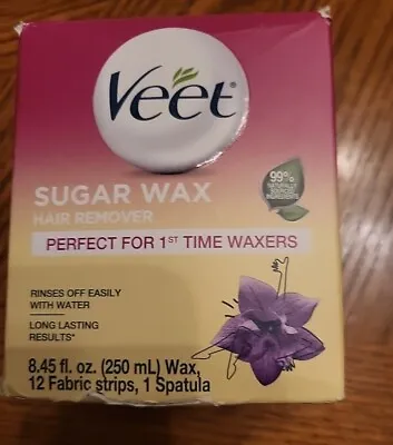 VEET Sugar Wax Hair Remover   8.45 Oz -Great For 1st Time Waxers • $7.99