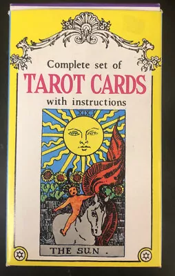 Complete Set Of Tarot Cards Vintage Merrimack Publishing 1961 With Instructions! • $39