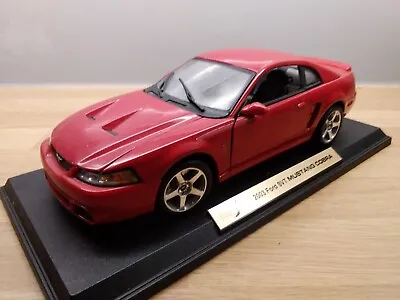 Maisto 1/18 Mustang Cobra 2003 Ford SVT • £35