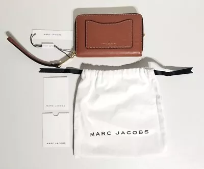 Marc Jacobs Recruit Zip Cognac Phone Case / Wristlet / Wallet M0008173 (New) • $131.99