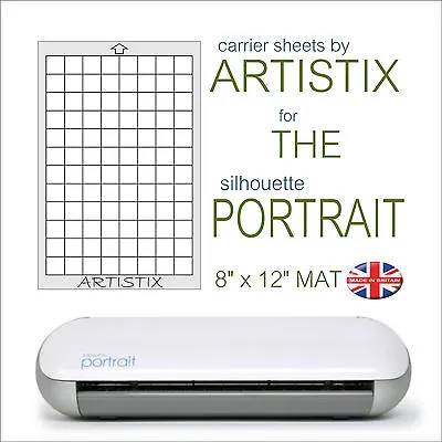 Artistix Carrier Sheet Cutting Mat Silhouette Portrait Craft Robo Pro Cut Mat 8  • £14.99