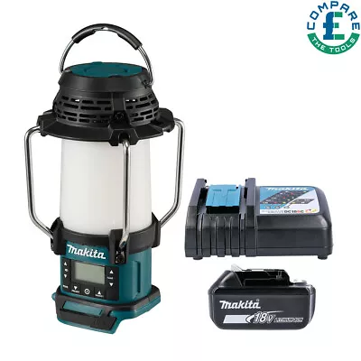 Makita DMR055 14.4V / 18V LXT AM / FM Radio Lantern + 1 X 5Ah Battery & Charger • £147.18