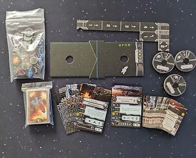 Imperial Assault Carrier Star Wars X-Wing Miniatures 1.0 Cards Tokens NO SHIPS • $49.99