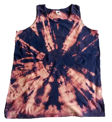 ACID TIE DYE T Shirt Unisex Hand Tie Dyed FOTL T Shirt VEST All Sizes • £14.99