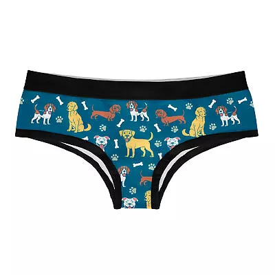 Womens I Like Dogs And Maybe 3 People Panties Funny Bikini Brief Saying Graphic • $7.70