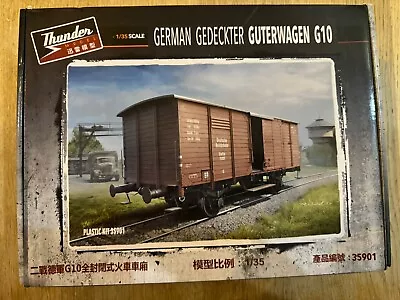 Thunder Models 35901 1:35 German Railway Wagon Gedeckter Guterwagen G10 • £10