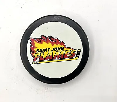 Vintage Saint John Flames Hockey Puck /ah • $35