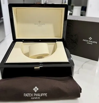 Authentic Patek Philippe Wooden Watch Box Winder PTK-H997 Complications CLEAN • $2190