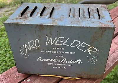 Vintage 1970's Pacemaker Products Home Shop Arc Welder Tool 115 Volt N Hollywood • $74.99