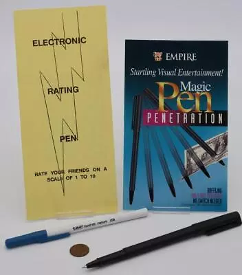 Pen Magic Lot Penetration By Empire & Electronic Rating Pen Magic Trick • $12.99