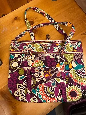 Vera Bradley Plum Crazy Tote • $86