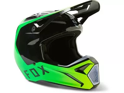 Fox Racing Motorcycle Helmet MX Dirt Bike Motocross Off-Road V1 Dpth - Black • $244.95