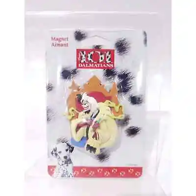 Disney 101 Dalmations Cruella De Vil Magnet NEW NIB 85-6147 VINTAGE 90s • $7.88