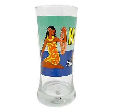 Vtg Ocean Hawaiian Hula Girl Pineapple Collins Highball Drinking Glass Thailand  • $14.50