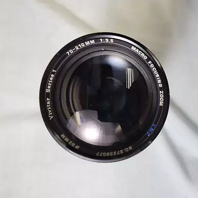 Vivatar Series 1 70-210mm F3.5 Zoom Lens Minolta MD Mount Japan With Caps • $34.95