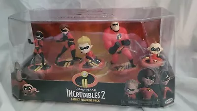 Incredibles 2 Family Figurine Pack Disney Pixar Action Figure Toy New • $15