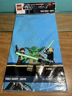 Lego Star Wars Table Cover 54 X96  Hallmark Party  2011 NIP. • $6.37