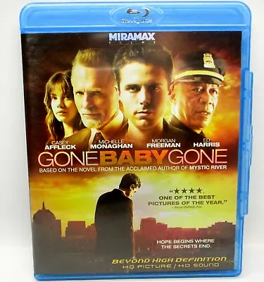 Gone Baby Gone Blu-Ray 2008 Casey Affleck Morgan Freeman Michelle Monaghan • $3