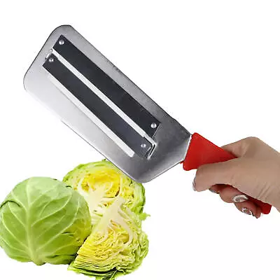 Stainless Steel Cabbage Hand Slicer Shredder Vegetable Kitchen Manual Cut • $9.87